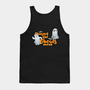 Halloween Ghost ghouls Tank Top